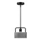 Westinghouse Pendant 60W Mini Bexar, Matte Black Dark Pewter Square Drum Shade 6125600 - alternate 1